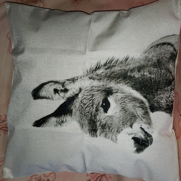 Donkey Pillow Cover Donkey Pillow Case Donkey Cushion Cover Burro Burrito - Picture 11 of 11